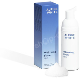Alpine White Whitening Foam Pianka wybielająca 50 ml