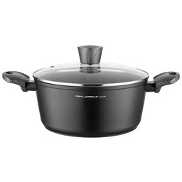 Garnek aluminiowy Bono z pokrywką 24 cm 4