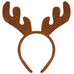Opaska na głowę rogi renifera