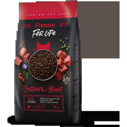 Fitmin Cat For Life Castrate Beef 8kg