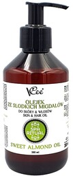 Naturalny wegański olejek ze słodkich migdałów z pompką