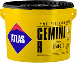 Atlas Gemini R Tynk Silikonowy Biały 25 kg