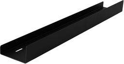 Półka łazienkowa prysznicowa SF04 60cm czarny mat