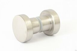 Gałka drzwiowa Dot 40 Aluminiowa Szczotkowana