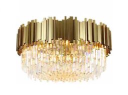 Pipe Organ Brass Variant - plafon kryształowy 40cm