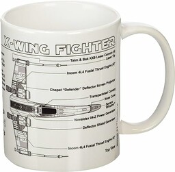 Star Wars Pyramid International " (X-Wing Fighter Sketch)"