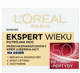 LOREAL Ekspert Wieku 50+ Przeciwzmarszczkowy Krem ujędrniający