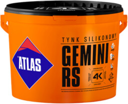 Atlas Gemini RS Tynk Silikonowy Biały 25 kg