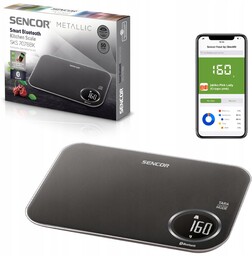 Waga Kuchenna Bluetooth Sencor Sks 7078BK do 5kg
