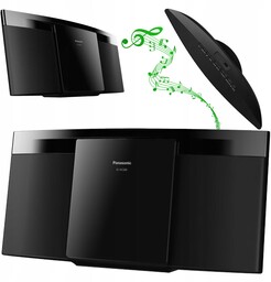 Panasonic SC-HC200 Mikrowieża Hi-Fi Czarna