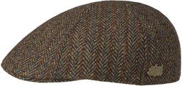Kaszkiet Texas Harris Tweed by Stetson, brązowy