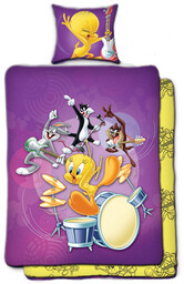 Pościel dziecięca Looney Tunes 140 x 200 cm
