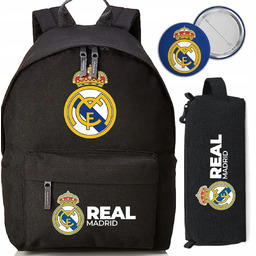 Zestaw do Szkoły Czarny Plecak + Piórnik +