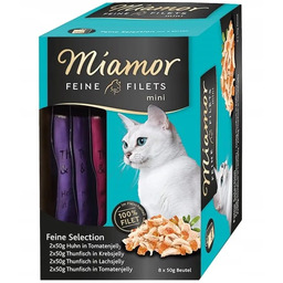 MIAMOR Feine Filets Mini Fileciki w galarecie 8x50g