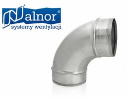 Kolano wentylacyjne tłoczone SPIRO 90 200mm (BP-200-90)
