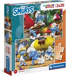 Clementoni - 24789 - Supercolor Puzzle The Smurfs