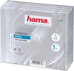 Hama Opakowanie na płyty CD-BOX (etui, pudełko,