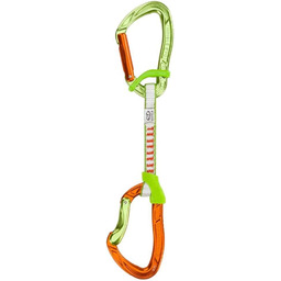 Climbing Technology Uniseks Nimble Fixbar Ekspres Wspinaczkowy, Zielony/Pomarańczowy,