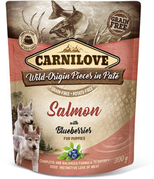 CARNILOVE dog pouch PUPPY salmon/blueberries - 300g