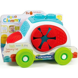 CLEMENTONI Klocki sensoryczne Soft Clemmy Autko 17315