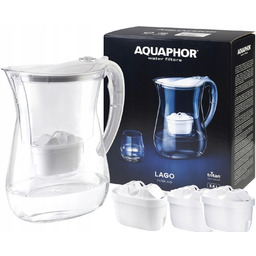 Dzbanek filtrujący Aquaphor Lago Biały Wkład Maxfor 3