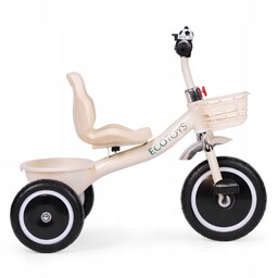 Rowerek Trójkołowy Ecotoys Stalowy Dla Dzieci Koła Eva