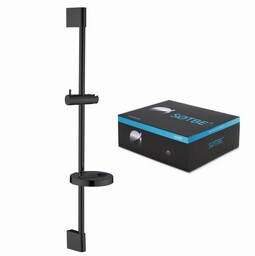 Drążek prysznicowy regulowany SOTBE LARK BLACK CZARNY