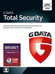 Kod aktywacyjny G DATA Program antywirusowy Total Security