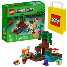 Klocki Lego Minecraft 21240 Przygoda Na Mokradłach Zestaw