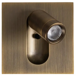 Maxlight Regulowany ścienny kinkiet BRONZ brązowy W0433 1xLED