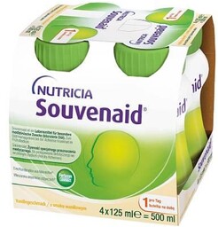 Sovenaid Napój o smaku waniliowym, 4 x 125
