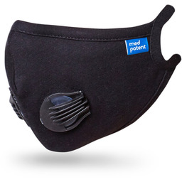 Med Patent, Maska antysmogowa, Normal 200g, czarny, rozmiar