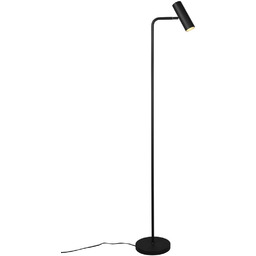 Lampa podłogowa minimalistyczna czarna MARLEY 412400132 - Trio