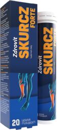 Zdrovit Skurcz Forte, 20 tabletek musujących
