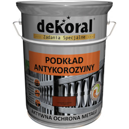 Podkład antykorozyjny czerwony tlenkowy 5 l