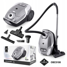 Cichy Odkurzacz Columbiavac Ultra Mocny Inteligentny Turboszczotka 4200W