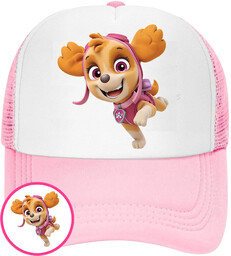 CZAPKA Z DASZKIEM PSI PATROL DLA DZIECI SIATKA