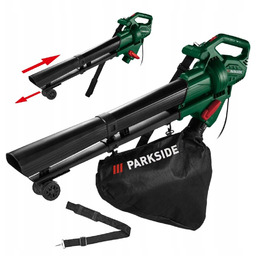 Dmuchawa Odkurzacz Do Liści Z Rozdrabniaczem Parkside Pelsb