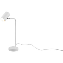 Lampa stołowa minimalistyczna biała MARLEY 512400131 - Trio
