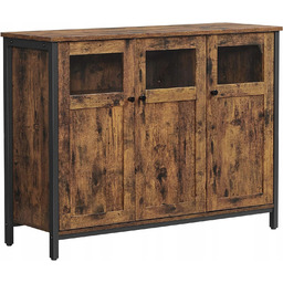 Komoda Kredens szafka Kuchenna do przechowywania 100x35x75 cm