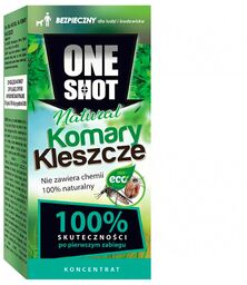 ONE SHOT Natural na komary i kleszcze KONC.150ml