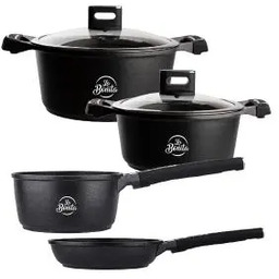 La Bonita Carbon Plus LB7ZG001 7 elementów Indukcja