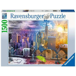 Ravensburger, puzzle, Nowy York w lecie i zimą,