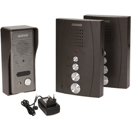 Domofon jednorodzinny dwa unifony bezsłuchawkowy interkom Orno