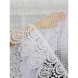 Ładna Firana Gotowa Z Siateczki 300X120 Krótkie Firanki