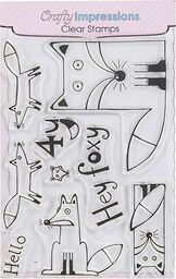 Crafty Impressions Shuttleworth A6 cathie-hey Foxy dla Ciebie