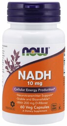 Now Foods Nadh 10 Mg - Suplement diety,