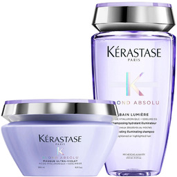 Kérastase Blond Absolu - zestaw rozświetlający do włosów