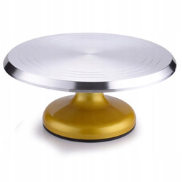 Patera Obrotowa Profesjonalna do Dekorowania Komunia 30CM Złota
