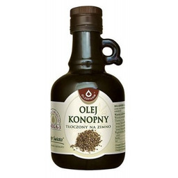 Olej konopny tłoczony na zimno - 250 ml